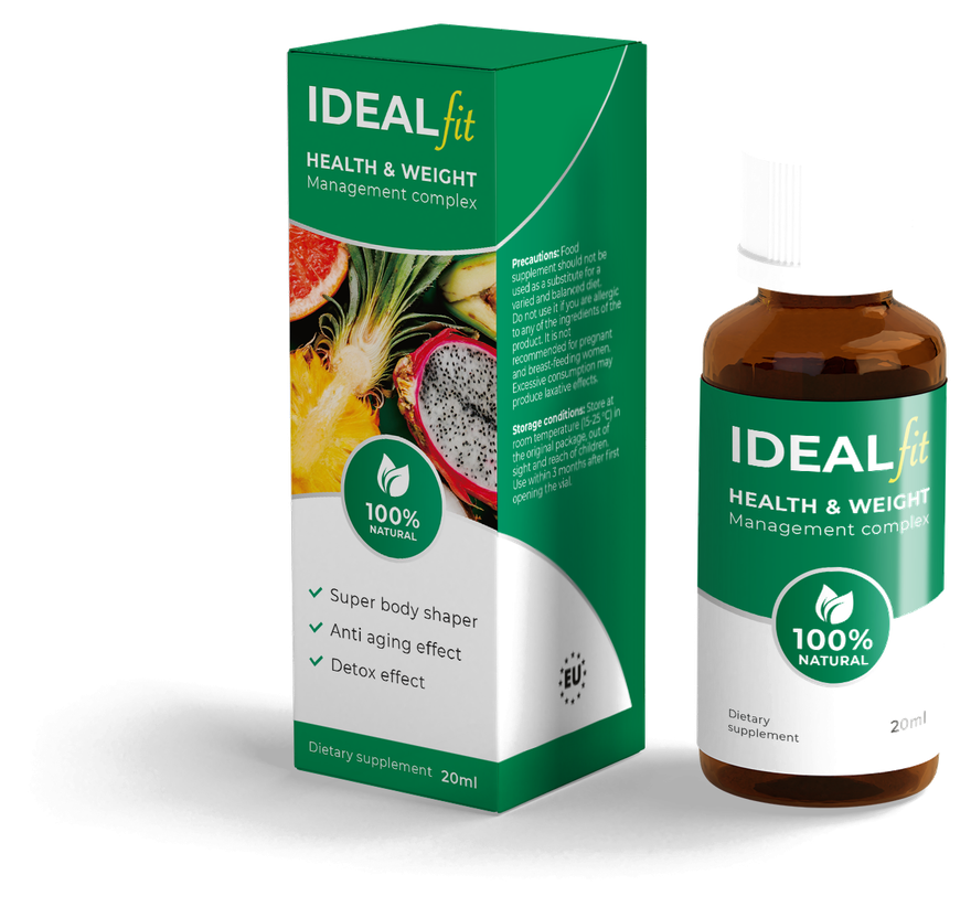IdealFit integratore alimentare, flacone da 20 ml